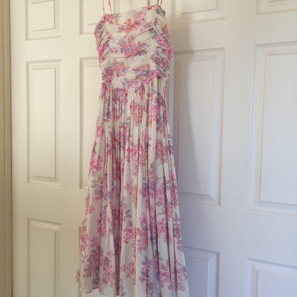 Vintage Floral Midi